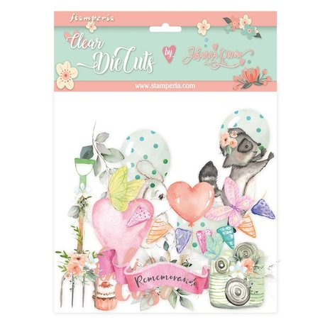 Stamperia Celebration Clear Die Cuts (DFLDCP05) (DISCONTINUED)