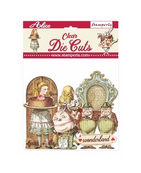 Stamperia Alice Through the Looking Glass Clear Die Cuts (DFLDCP11) (DISCONTINUED)