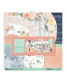 Stamperia Celebration 8x8 Inch Paper Pack (SBBS37) (DISCONTINUED)