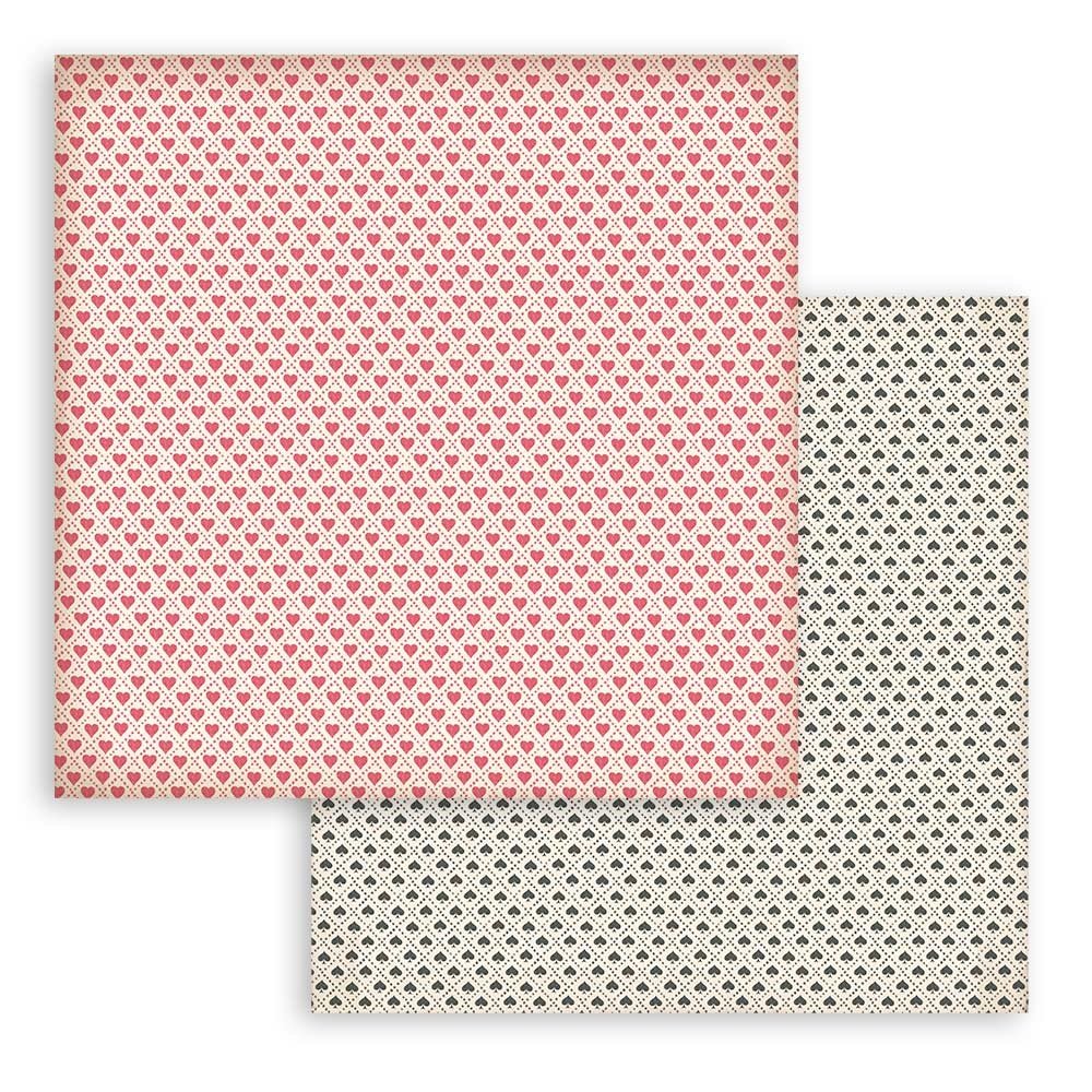 Stamperia Alice Backgrounds 8x8 Inch Paper Pack (SBBS46)