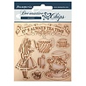 Stamperia Decorative Chips Alice Tea Time (SCB49) (DISCONTINUED)