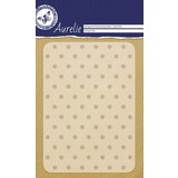Aurelie Grunge Dots Background Embossing Folder (AUEF1002) (OUTLET)