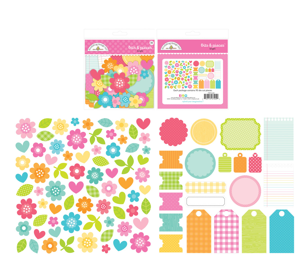 Doodlebug Design Bright Bits & Pieces (7404) (DISCONTINUED) Doodlebug Design Bright Bits & Pieces (7404) (DISCONTINUED)