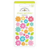 Doodlebug Design Bright Bouquet Shape Sprinkles (7249) (DISCONTINUED)