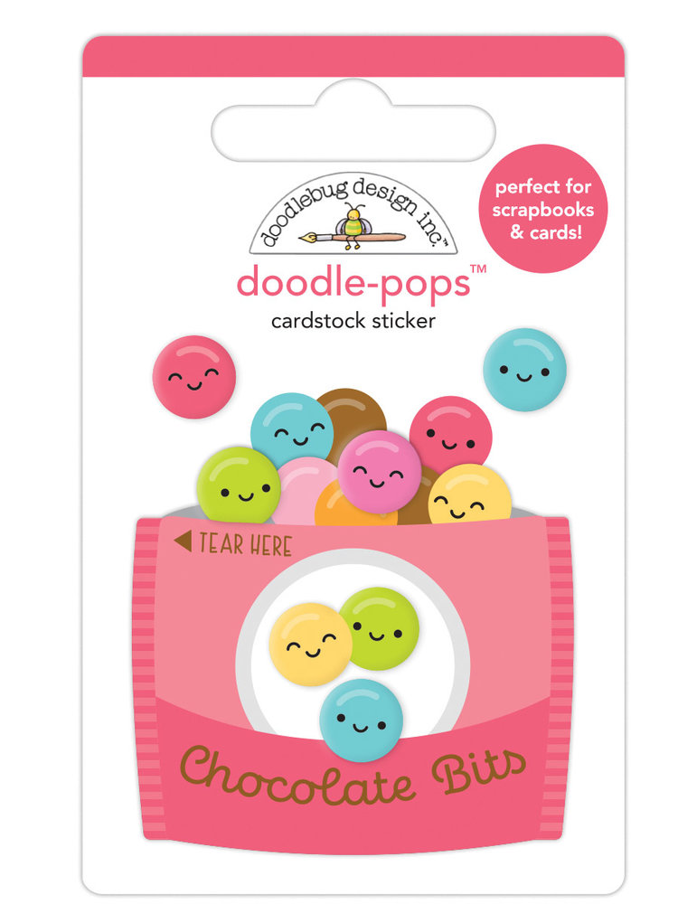 Doodlebug Design Chocolate Bits Doodle-Pops (7256) (DISCONTINUED) Doodlebug Design Chocolate Bits Doodle-Pops (7256) (DISCONTINUED)