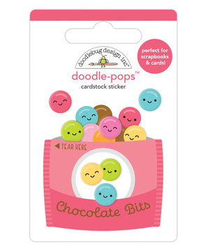 Doodlebug Design Chocolate Bits Doodle-Pops (7256) (DISCONTINUED)