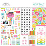 Doodlebug Design Cute & Crafty 12x12 Inch Essentials Kit (7293) (DISCONTINUED)