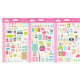Doodlebug Design Cute & Crafty Mini Icons Sticker (7262) (DISCONTINUED)