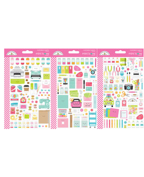 Doodlebug Design Cute & Crafty Mini Icons Sticker (7262) (DISCONTINUED)