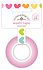 Rainbow Hearts Washi Tape (7246) (OUTLET)