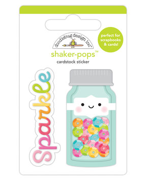 Doodlebug Design Sequin Jar Shaker-Pops (7259) (OUTLET)