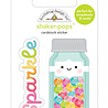 Doodlebug Design Sequin Jar Shaker-Pops (7259) (OUTLET)