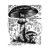 Counting Toadstools Unmounted Rubber Stamps (CI-574) (OUTLET)