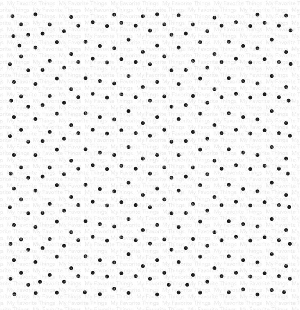 My Favorite Things Polka Dot Party Background Rubber Stamp (BG-143) (OUTLET)