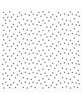 My Favorite Things Polka Dot Party Background Rubber Stamp (BG-143) (OUTLET)