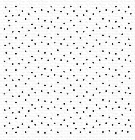 My Favorite Things Polka Dot Party Background Rubber Stamp (BG-143) (OUTLET)