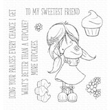 My Favorite Things Cupcake Cutie Clear Stamps (TI-006) (OUTLET)