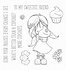 Cupcake Cutie Clear Stamps (TI-006) (OUTLET)