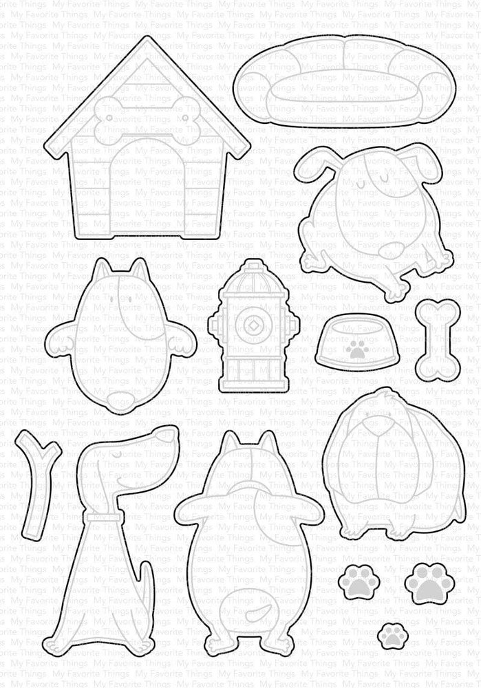 My Favorite Things You Make My Tail Wag Die-namics (MFT-2036) (OUTLET)