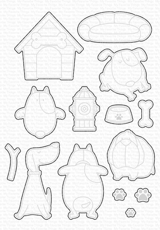 My Favorite Things You Make My Tail Wag Die-namics (MFT-2036) (OUTLET)