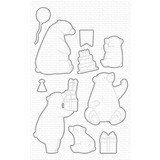 My Favorite Things Birthday Bears Die-namics (MFT-2032) (OUTLET)
