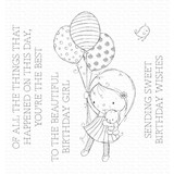 My Favorite Things Beautiful Birthday Girl Clear Stamps (RAM-018) (OUTLET)