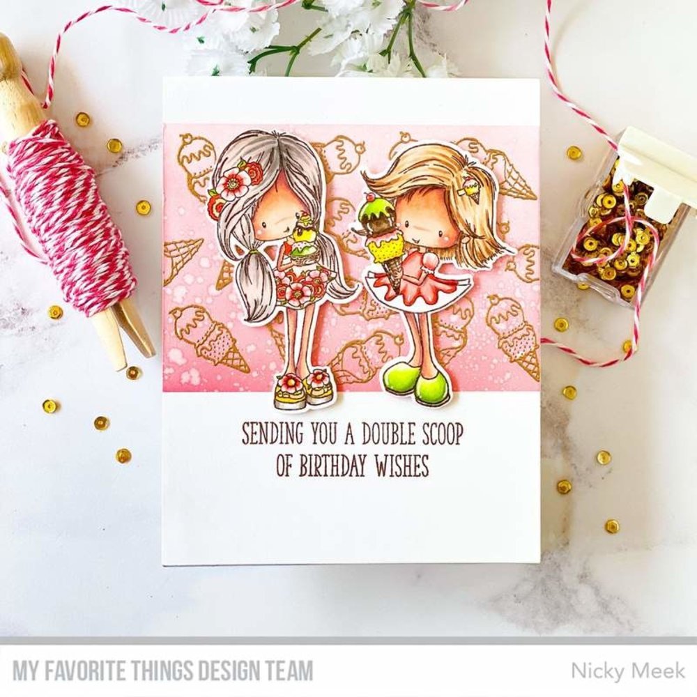 My Favorite Things Double Scoop of Cute Die-namics (MFT-2045) (OUTLET) My Favorite Things Double Scoop of Cute Die-namics (MFT-2045) (OUTLET)
