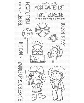 My Favorite Things Saddle Up & Celebrate Clear Stamps (BB-135) (OUTLET)