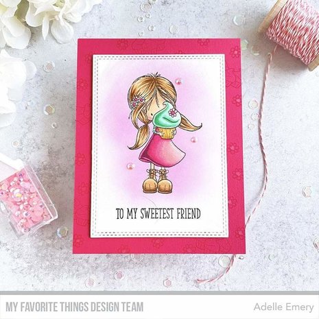 My Favorite Things Cupcake Cutie Clear Stamps (TI-006) (OUTLET)