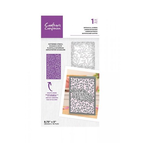 Crafter's Companion Botanical Garden Patterned Stencils (CC-STEN-BOTAGA) (OUTLET) Crafter's Companion Botanical Garden Patterned Stencils (CC-STEN-BOTAGA) (OUTLET)