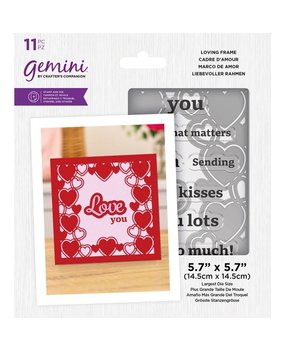 Gemini Loving Frame Stamp & Die (GEM-STD-LOVF) (DISCONTINUED) Gemini Loving Frame Stamp & Die (GEM-STD-LOVF) (DISCONTINUED)