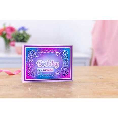 Gemini Floral Opulence Frame Stamp & Die (GEM-STD-FLOF) (DISCONTINUED)