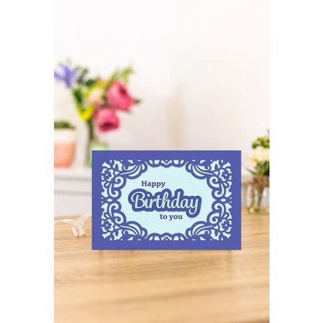 Gemini Floral Opulence Frame Stamp & Die (GEM-STD-FLOF) (DISCONTINUED)