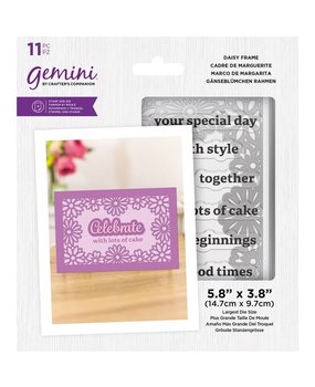 Gemini Daisy Frame Stamp & Die (GEM-STD-DAFR) (DISCONTINUED)