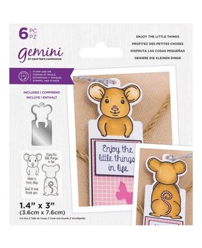 Gemini Enjoy the Little Things Stamp & Die (GEM-STD-ENTLT) (DISCONTINUED) Gemini Enjoy the Little Things Stamp & Die (GEM-STD-ENTLT) (DISCONTINUED)