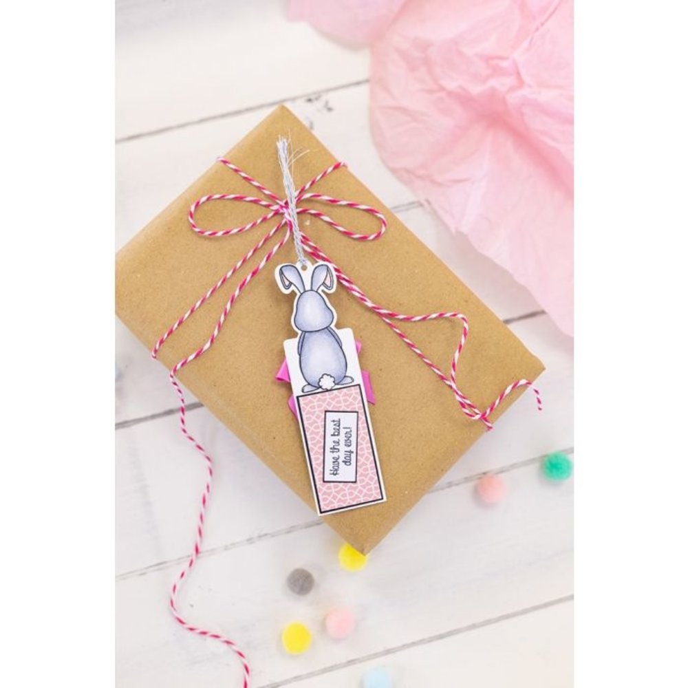 Gemini Hoppy Birthday Stamp & Die (GEM-STD-HOPBI) (OUTLET)