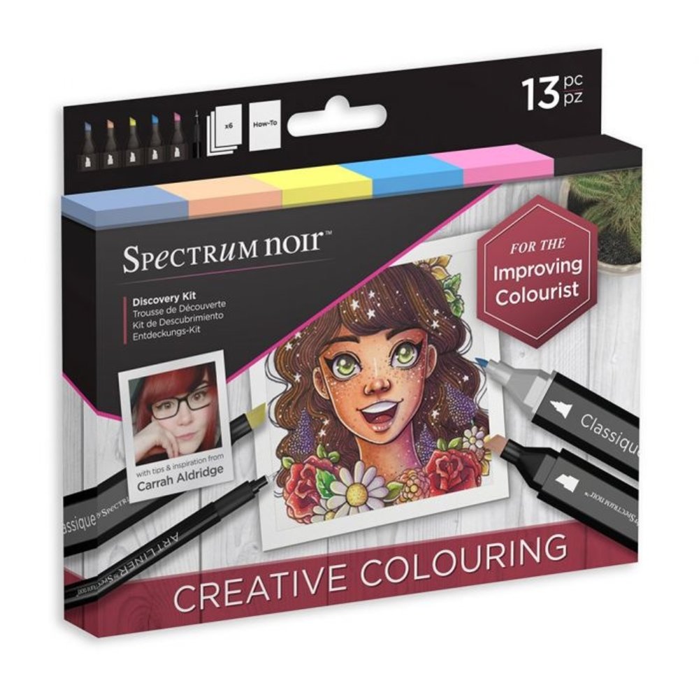 Spectrum Noir Discovery Kit Creative Colouring (SPECN-DISC-COL) (DISCONTINUED) Spectrum Noir Discovery Kit Creative Colouring (SPECN-DISC-COL) (DISCONTINUED)