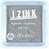 Aladine Izink Quick Dry Metal Silver Inkpad (19549) (OUTLET)