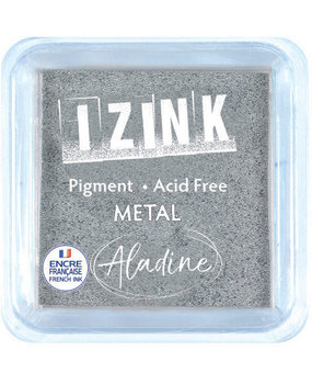 Aladine Izink Quick Dry Metal Silver Inkpad (19549) (OUTLET)