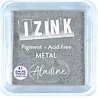 Aladine Izink Quick Dry Metal Silver Inkpad (19549) (DISCONTINUED) Aladine Izink Quick Dry Metal Silver Inkpad (19549) (DISCONTINUED)
