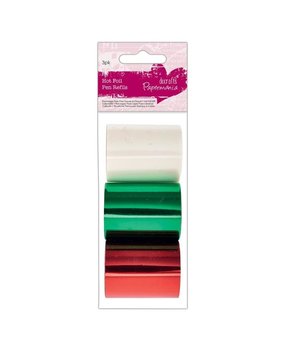 Papermania Hot Foil Refils Christmas (3pcs) (PMA 401602) (DISCONTINUED)
