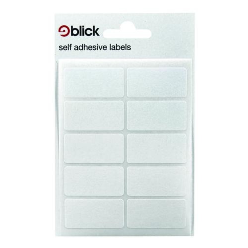 Blick Labels 19x38mm White (70pcs) (RS003151) - Craftlines B.V.