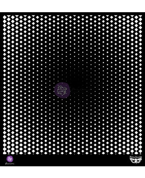 Finnabair Halftone12x12 Inch Stencil (960476) (DISCONTINUED)