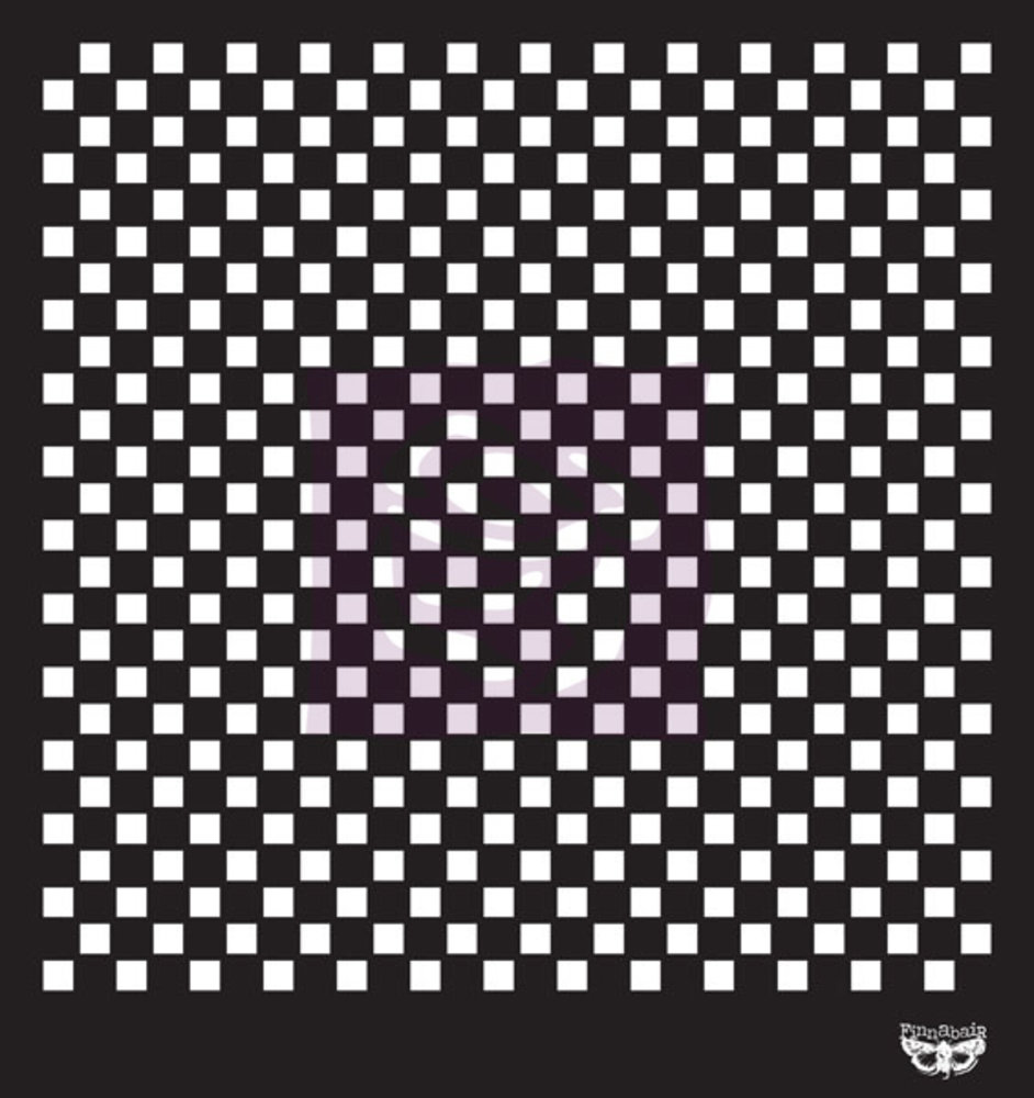 Finnabair Checkered 12x12 Inch Stencil (960186) (DISCONTINUED) Finnabair Checkered 12x12 Inch Stencil (960186) (DISCONTINUED)
