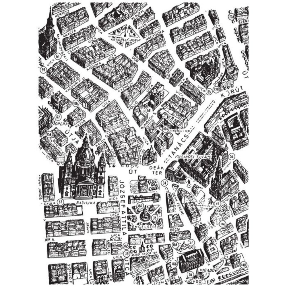 Finnabair Budapest Clear Stamp (960971) (DISCONTINUED)