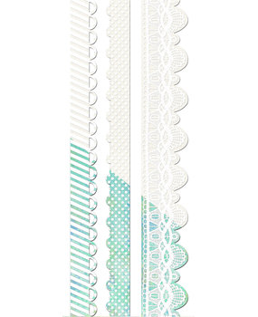 Finnabair Canvas Borders 2 12 Inch Resist Canvas (4pcs) (961190) (DISCONTINUED)