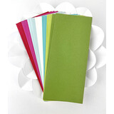 Picket Fence Studios Slim Line Envelopes 4.125 x 9.5 Inch Funky Christmas (EN-103) (OUTLET)