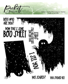 Picket Fence Studios Not scared? You should be! 6x6 Inch Clear Stamps (H-117) (OUTLET) Picket Fence Studios Not scared? You should be! 6x6 Inch Clear Stamps (H-117) (OUTLET)
