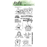 Picket Fence Studios You Creep Me Out 4x8 Inch Clear Stamps (H-109) (OUTLET)