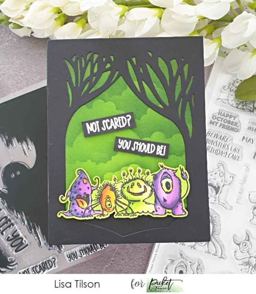 Picket Fence Studios You Creep Me Out 4x8 Inch Clear Stamps (H-109) (OUTLET) Picket Fence Studios You Creep Me Out 4x8 Inch Clear Stamps (H-109) (OUTLET)